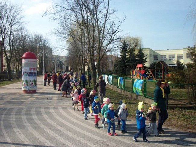 Dzieci powitały wiosnę