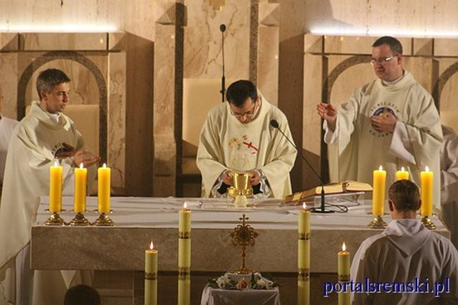 Była modlitwa i  kremówki