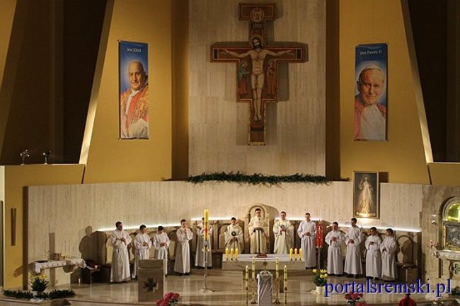 Była modlitwa i  kremówki