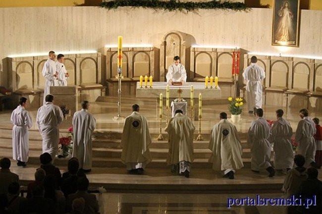 Była modlitwa i  kremówki