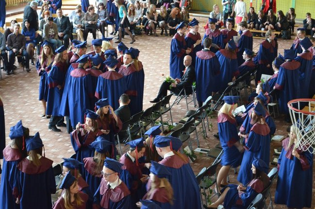 Pożegnanie absolwentów