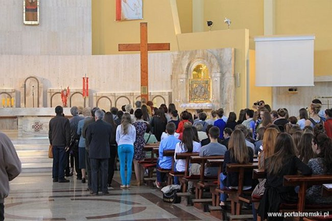 Krzyż Jana Pawła II w Śremie