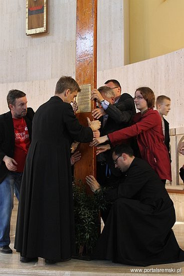 Krzyż Jana Pawła II w Śremie