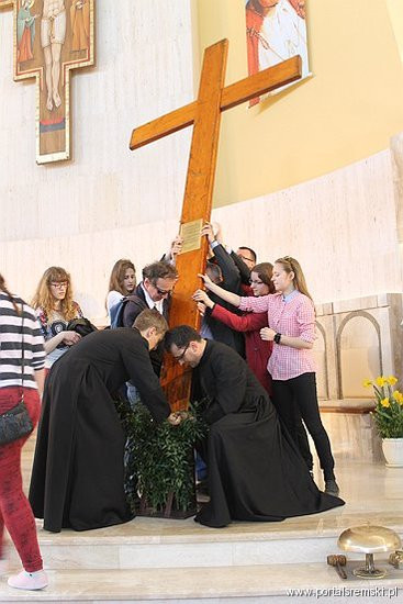 Krzyż Jana Pawła II w Śremie