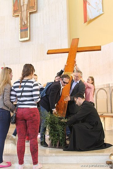 Krzyż Jana Pawła II w Śremie