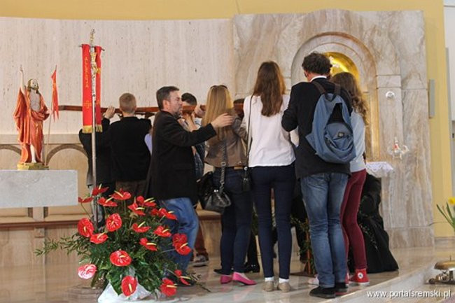 Krzyż Jana Pawła II w Śremie