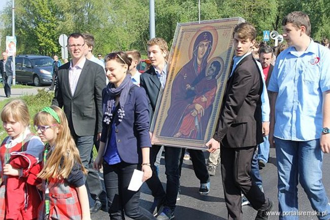 Krzyż Jana Pawła II w Śremie