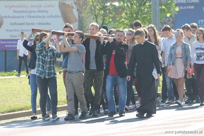 Krzyż Jana Pawła II w Śremie