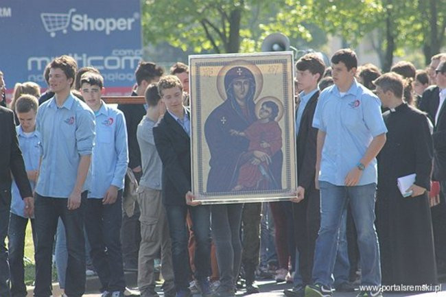 Krzyż Jana Pawła II w Śremie