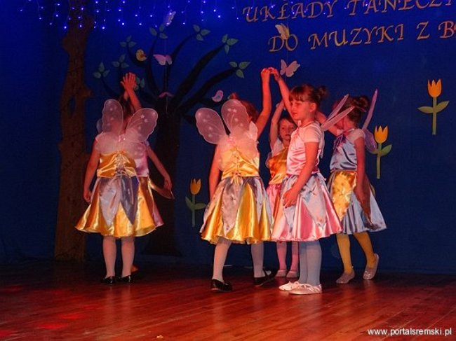 Roztańczone przedszkolaki