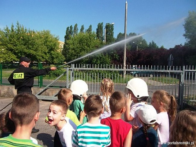 Strażacy w przedszkolu