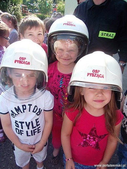 Strażacy w przedszkolu