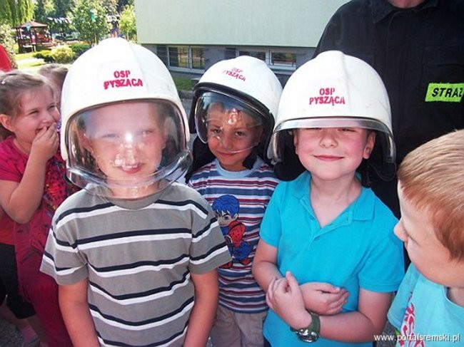Strażacy w przedszkolu