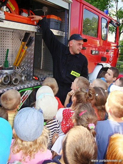 Strażacy w przedszkolu