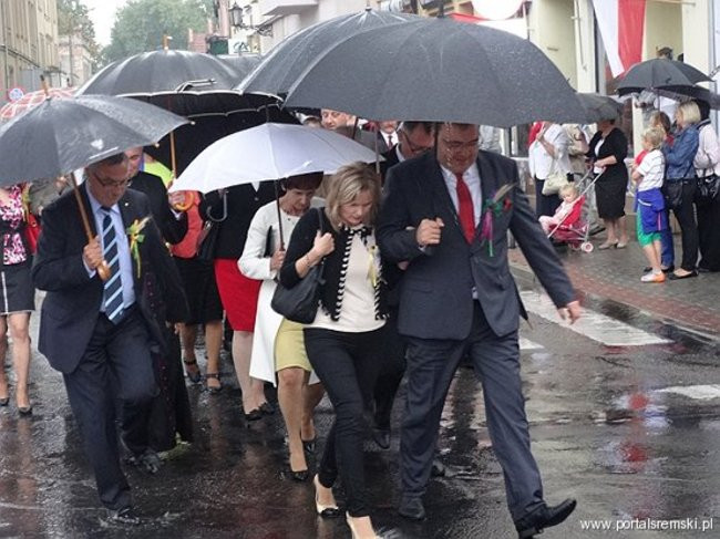 Ulewa storpedowała dożynki