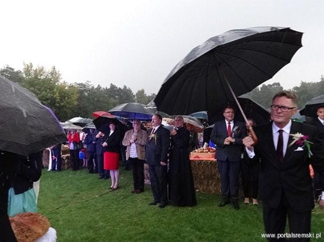 Ulewa storpedowała dożynki