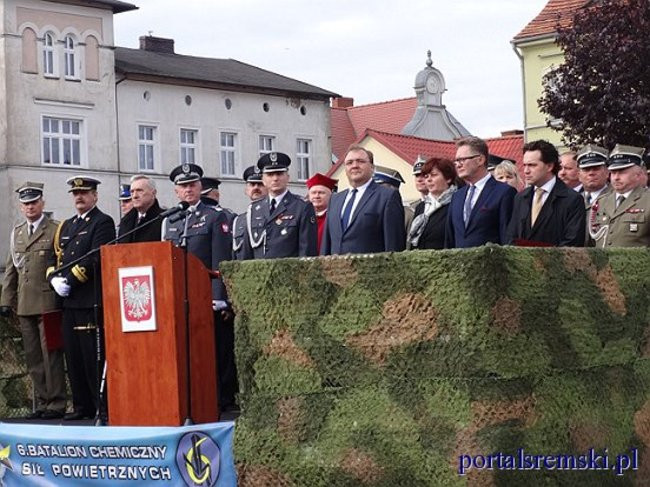 Batalion  ma sztandar