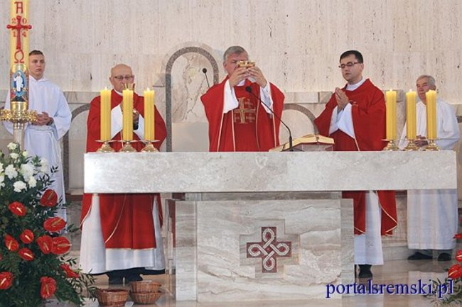 Relikwie ks. Jerzego w Śremie