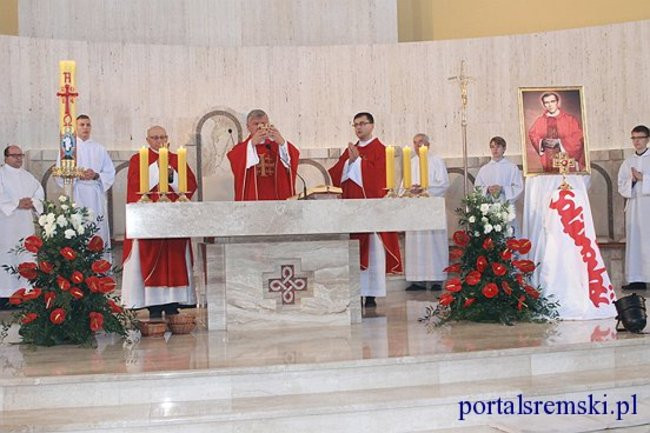 Relikwie ks. Jerzego w Śremie