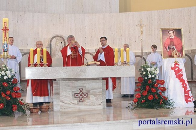 Relikwie ks. Jerzego w Śremie