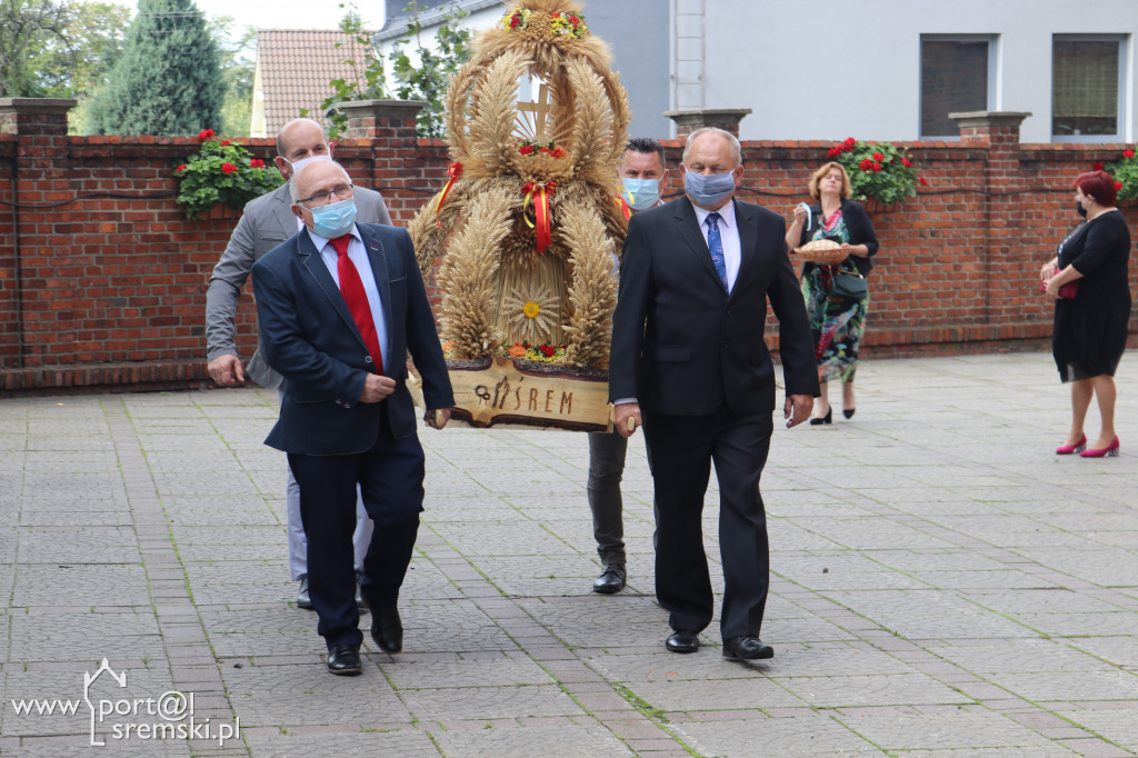 Msza dożynkowa Śrem 2020