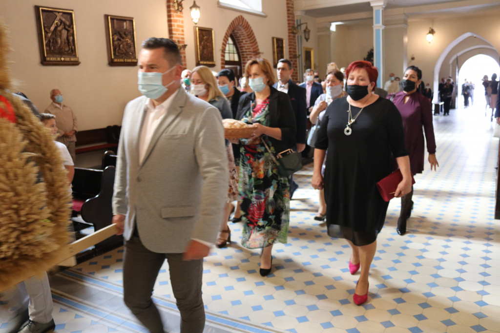 Msza dożynkowa Śrem 2020