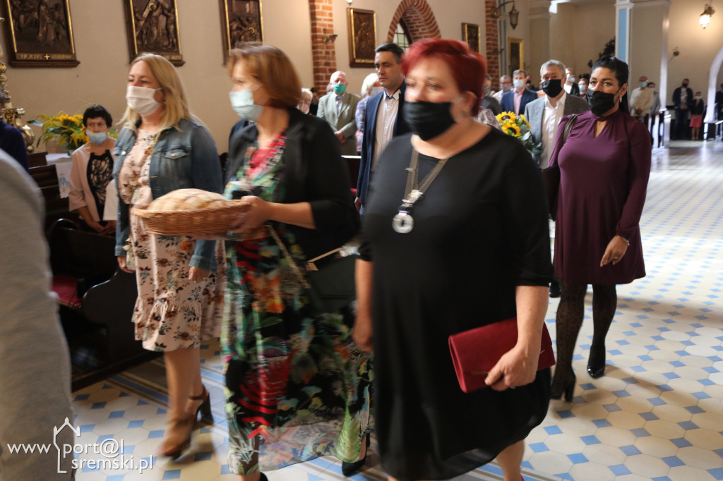 Msza dożynkowa Śrem 2020