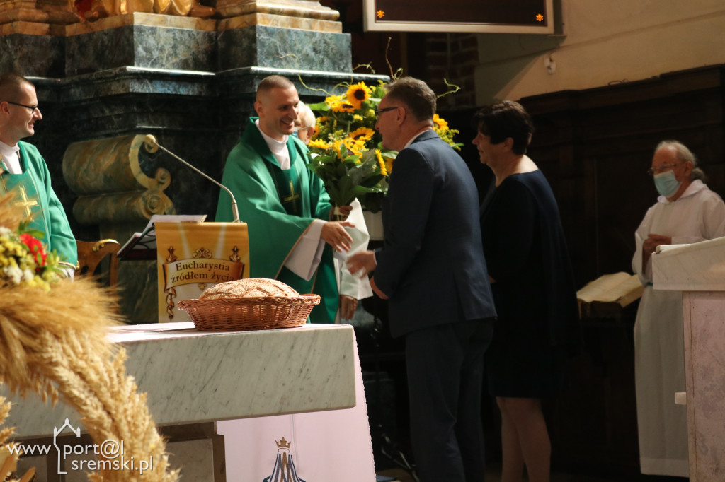 Msza dożynkowa Śrem 2020