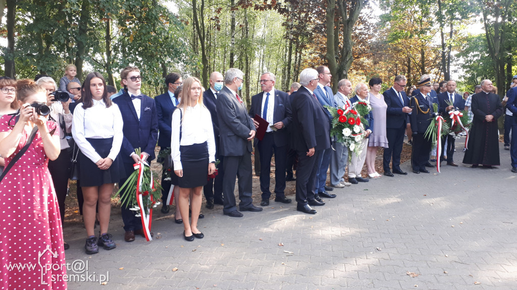Odsłonięcie pomnika Witolda Pileckiego