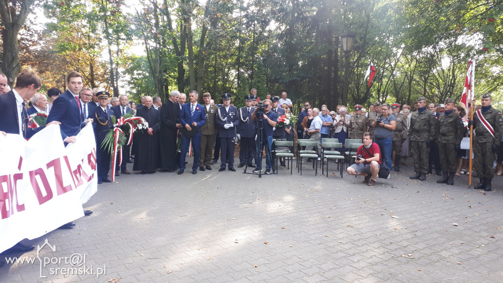 Odsłonięcie pomnika Witolda Pileckiego