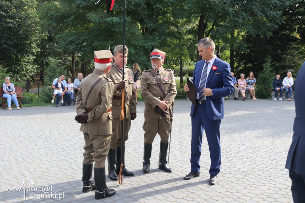Odsłonięcie pomnika Witolda Pileckiego