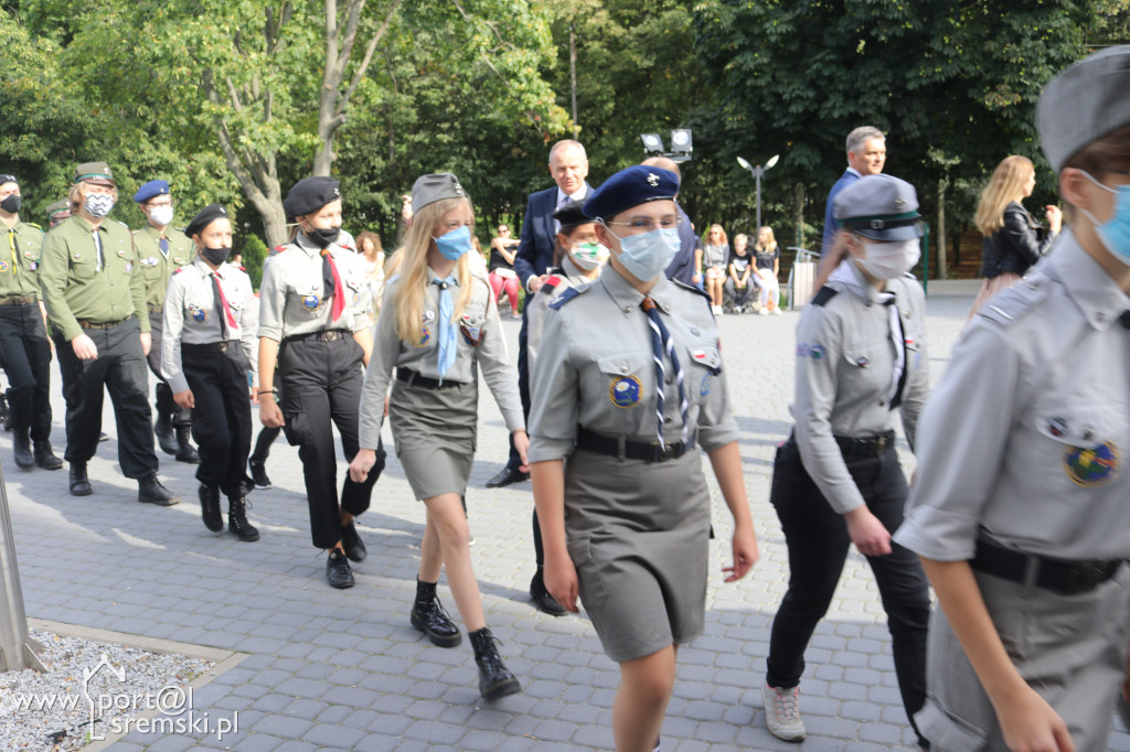 Odsłonięcie pomnika Witolda Pileckiego