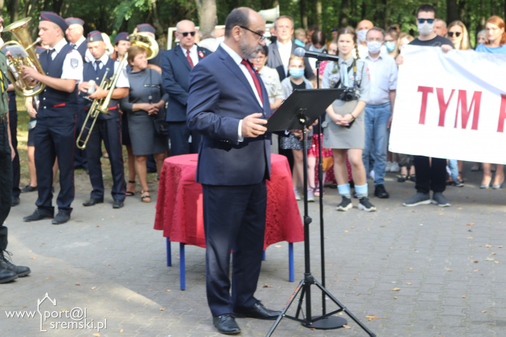 Odsłonięcie pomnika Witolda Pileckiego
