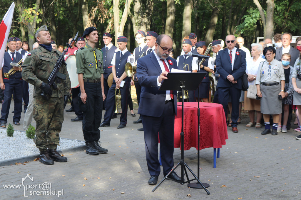 Odsłonięcie pomnika Witolda Pileckiego