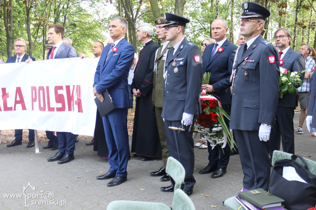 Odsłonięcie pomnika Witolda Pileckiego