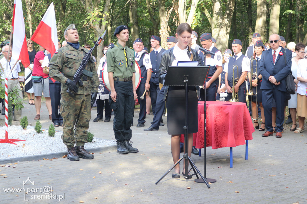 Odsłonięcie pomnika Witolda Pileckiego