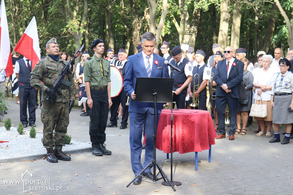 Odsłonięcie pomnika Witolda Pileckiego