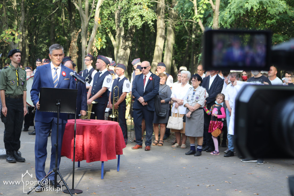 Odsłonięcie pomnika Witolda Pileckiego