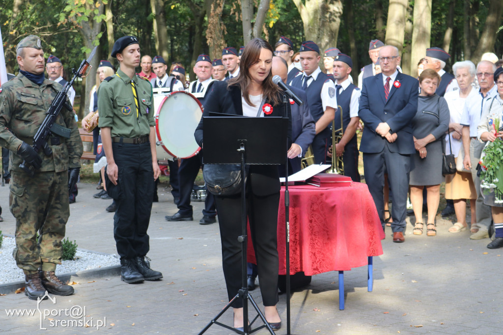 Odsłonięcie pomnika Witolda Pileckiego