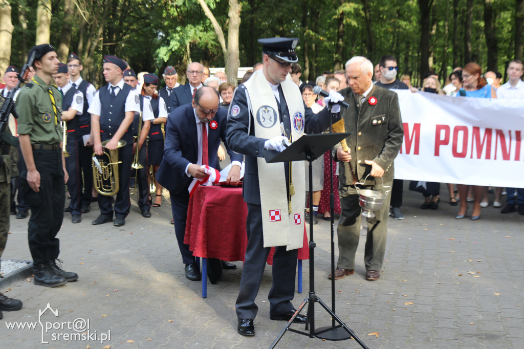 Odsłonięcie pomnika Witolda Pileckiego