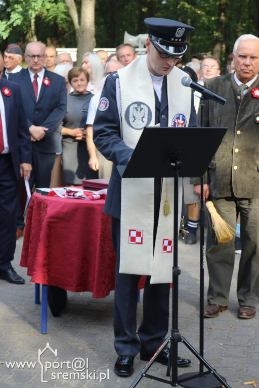 Odsłonięcie pomnika Witolda Pileckiego
