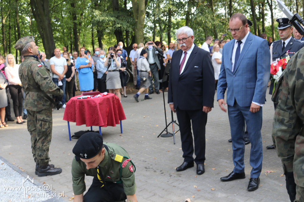 Odsłonięcie pomnika Witolda Pileckiego