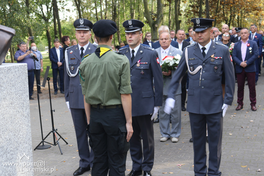 Odsłonięcie pomnika Witolda Pileckiego