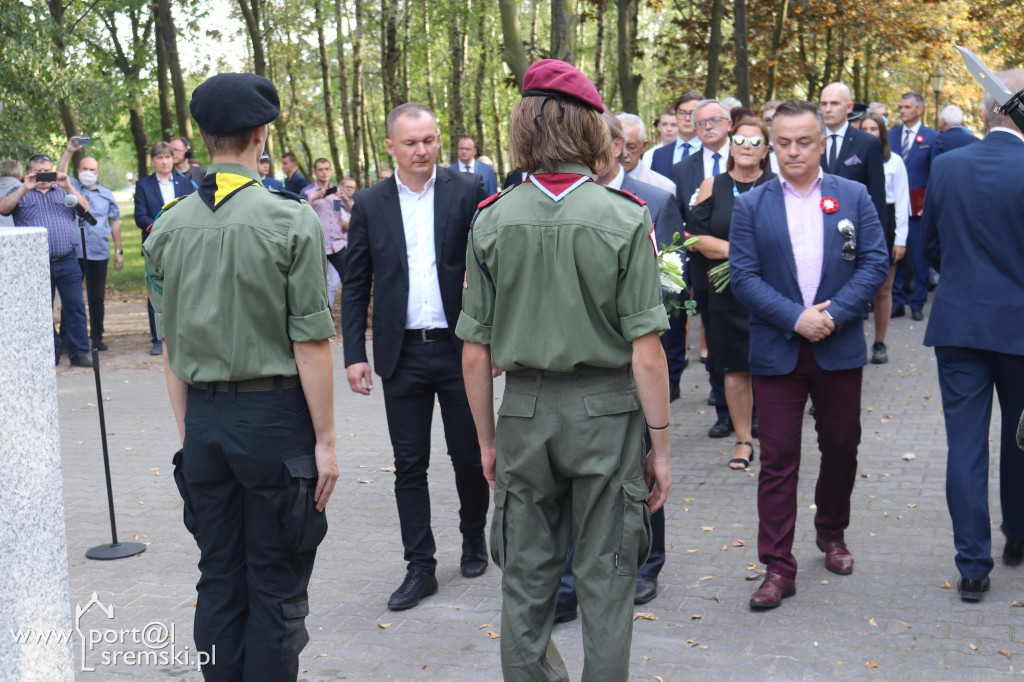 Odsłonięcie pomnika Witolda Pileckiego