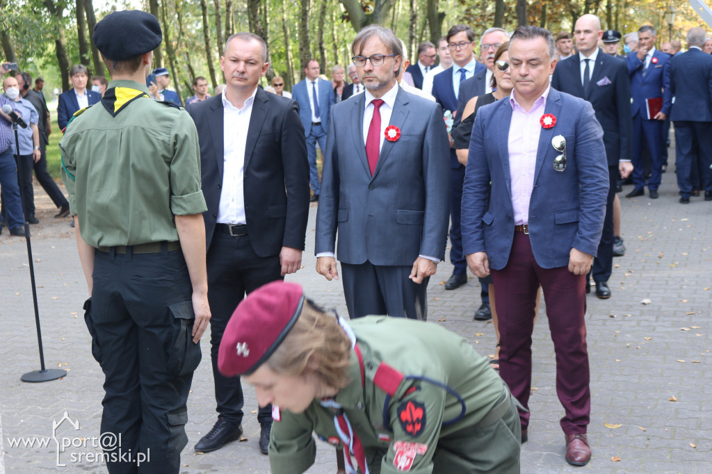 Odsłonięcie pomnika Witolda Pileckiego