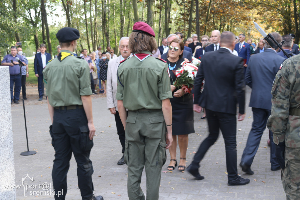 Odsłonięcie pomnika Witolda Pileckiego
