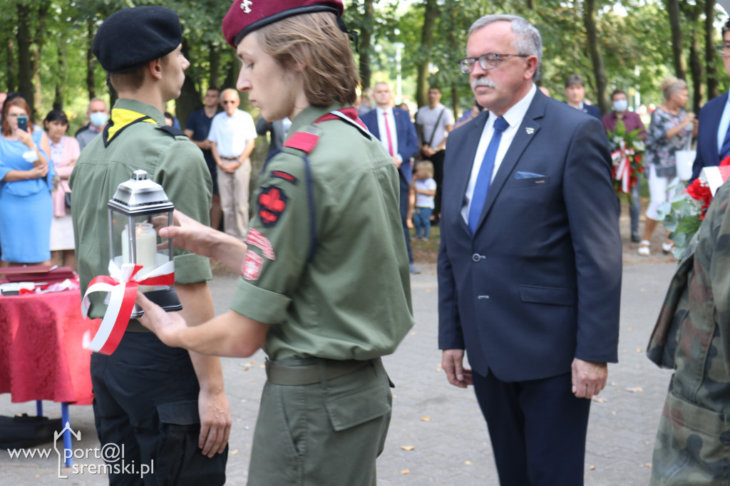 Odsłonięcie pomnika Witolda Pileckiego