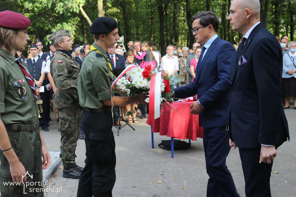 Odsłonięcie pomnika Witolda Pileckiego