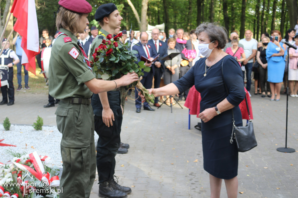 Odsłonięcie pomnika Witolda Pileckiego