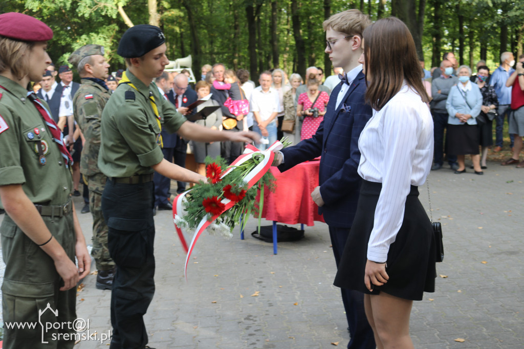 Odsłonięcie pomnika Witolda Pileckiego